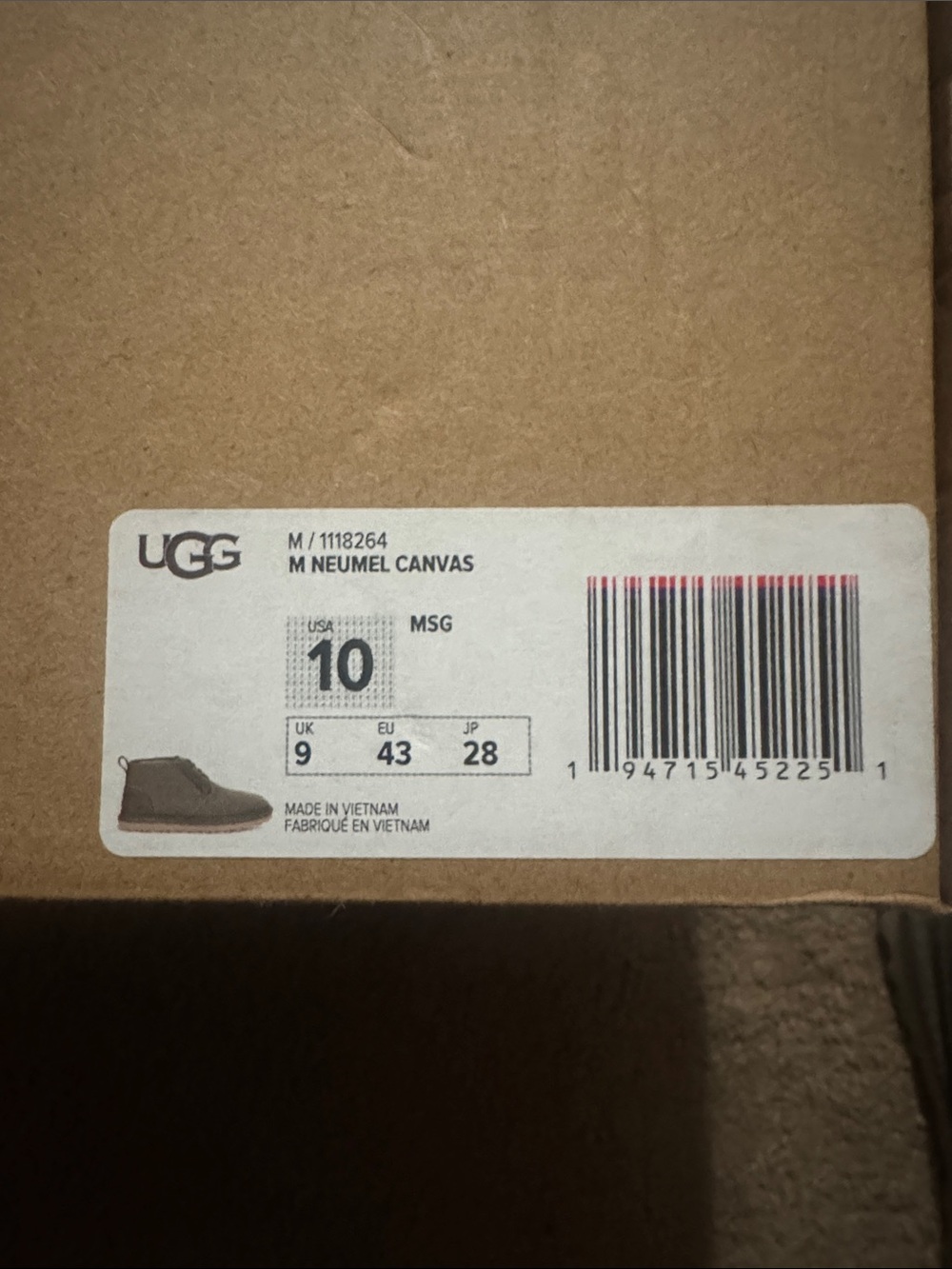 UGG Neumel Canvas Shoes in Brown